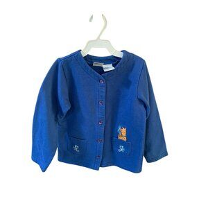 Cartoon Network Vintage Scooby Doo Wear R U Girls Size 6 Cardigan Button Up Shir